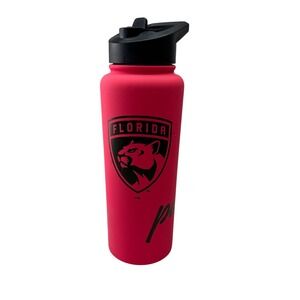 Florida Panthers NHL 34oz Stainless Steel Water Bottle Matte Pink NEW